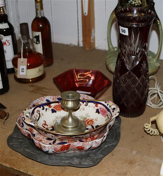 Qty of mixed ceramics & glass
